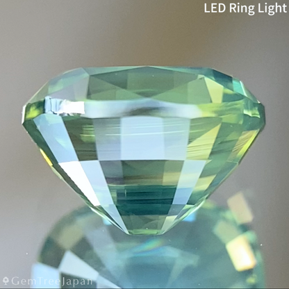 Silky Green Sapphire 2.062ct / Nigeria