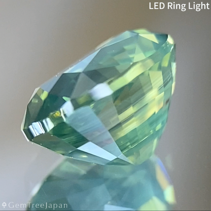 Silky Green Sapphire 2.062ct / Nigeria