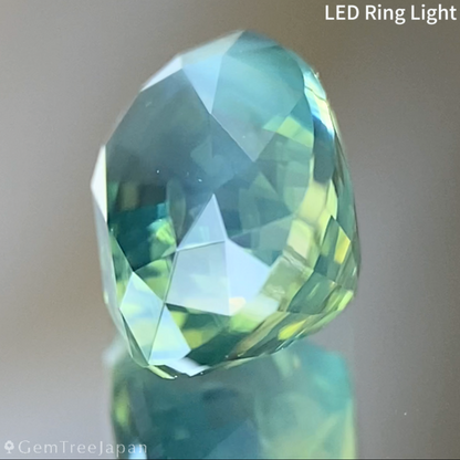 Silky Green Sapphire 2.062ct / Nigeria