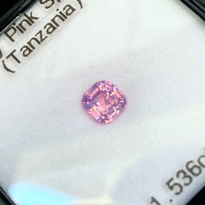 Silky Pink Spinel 1.536ct / Tanzania