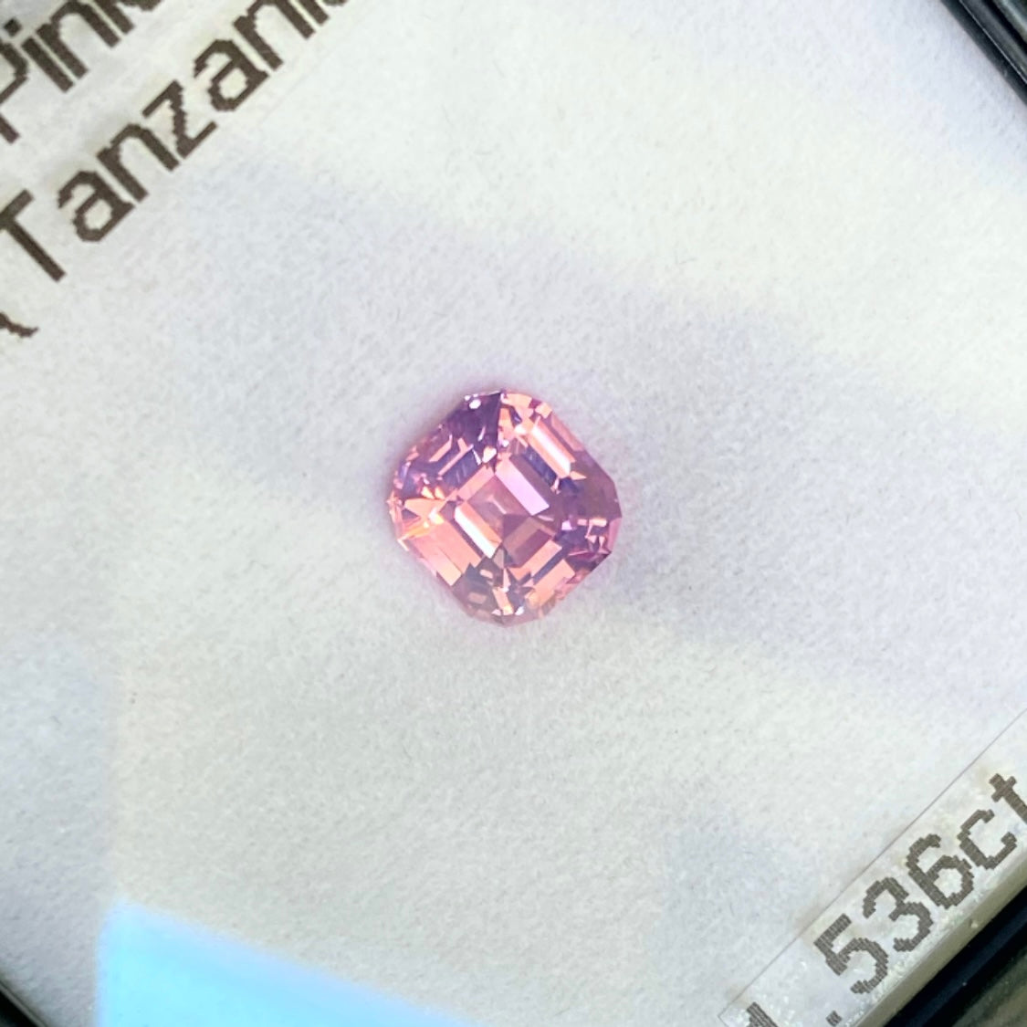 Silky Pink Spinel 1.536ct / Tanzania