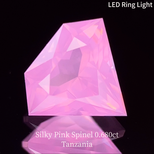 Silky Pink Spinel 0.680ct / Tanzania