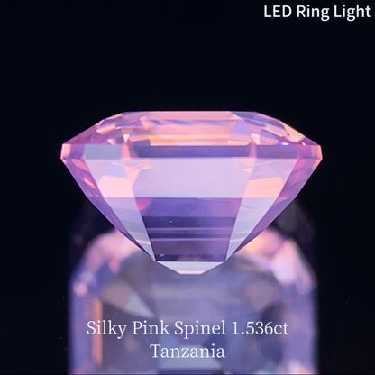 Silky Pink Spinel 1.536ct / Tanzania