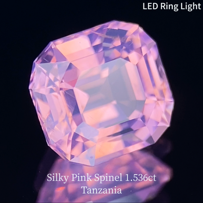 Silky Pink Spinel 1.536ct / Tanzania