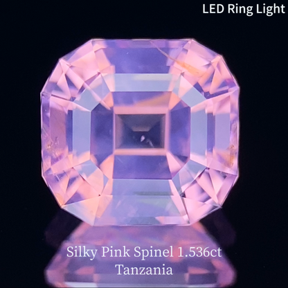 Silky Pink Spinel 1.536ct / Tanzania