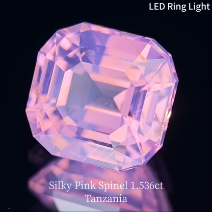 Silky Pink Spinel 1.536ct / Tanzania