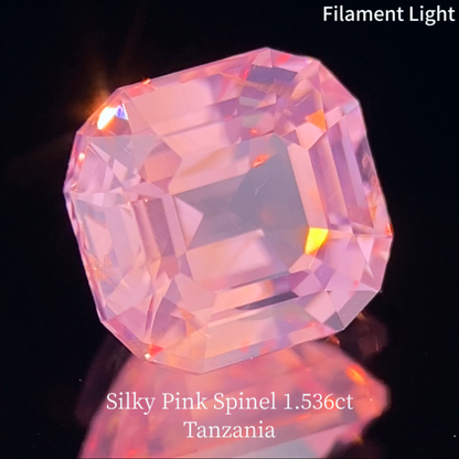 Silky Pink Spinel 1.536ct / Tanzania