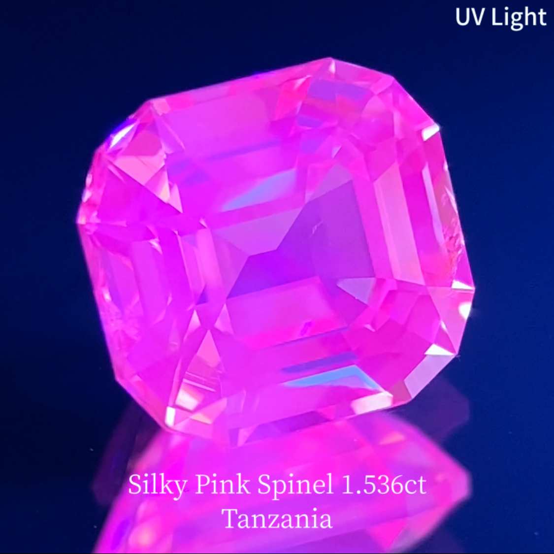 Silky Pink Spinel 1.536ct / Tanzania