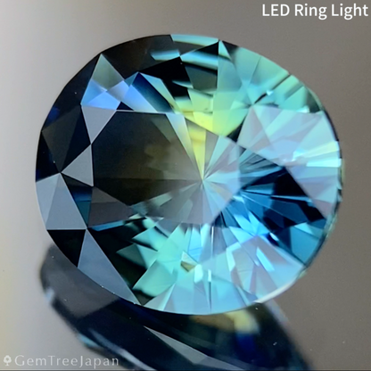 Parti-Color Sapphire 1.509ct / Nigeria