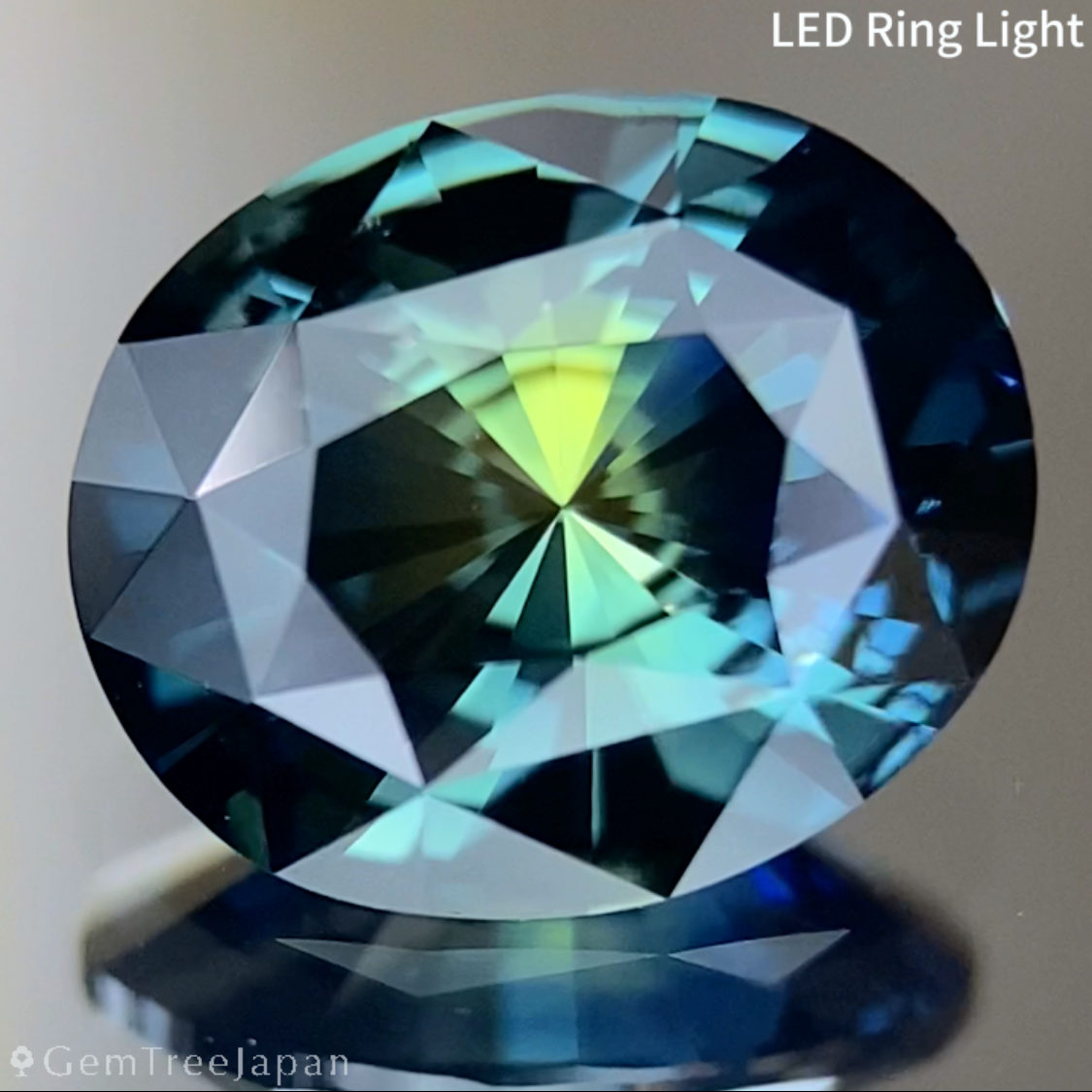 Parti-Color Sapphire 1.509ct / Nigeria