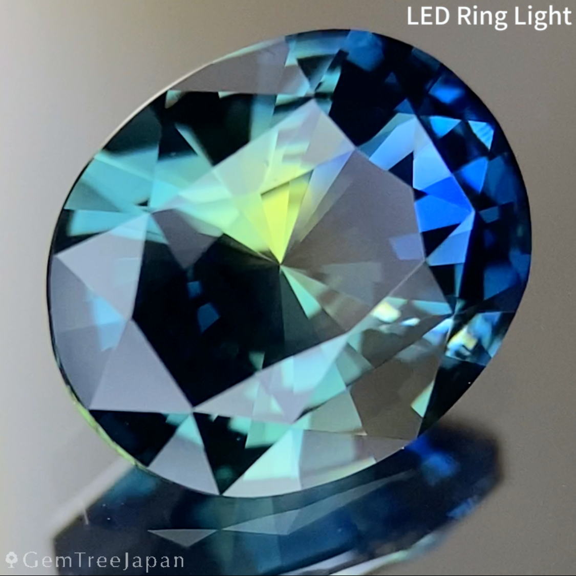 Parti-Color Sapphire 1.509ct / Nigeria