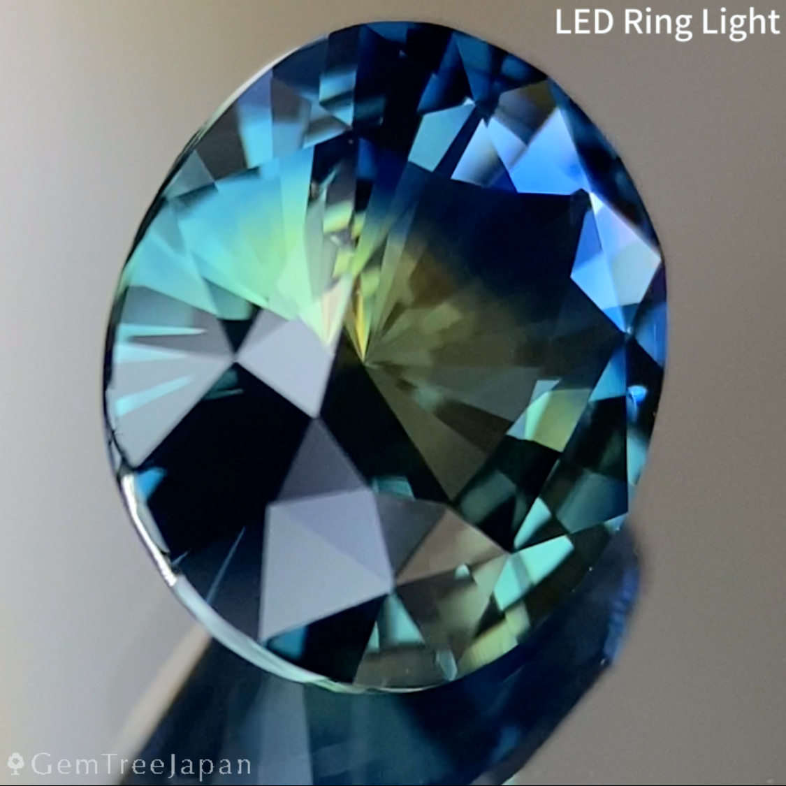 Parti-Color Sapphire 1.509ct / Nigeria