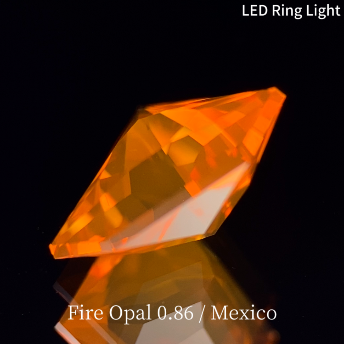 Fire Opal 0.86ct / Mexico