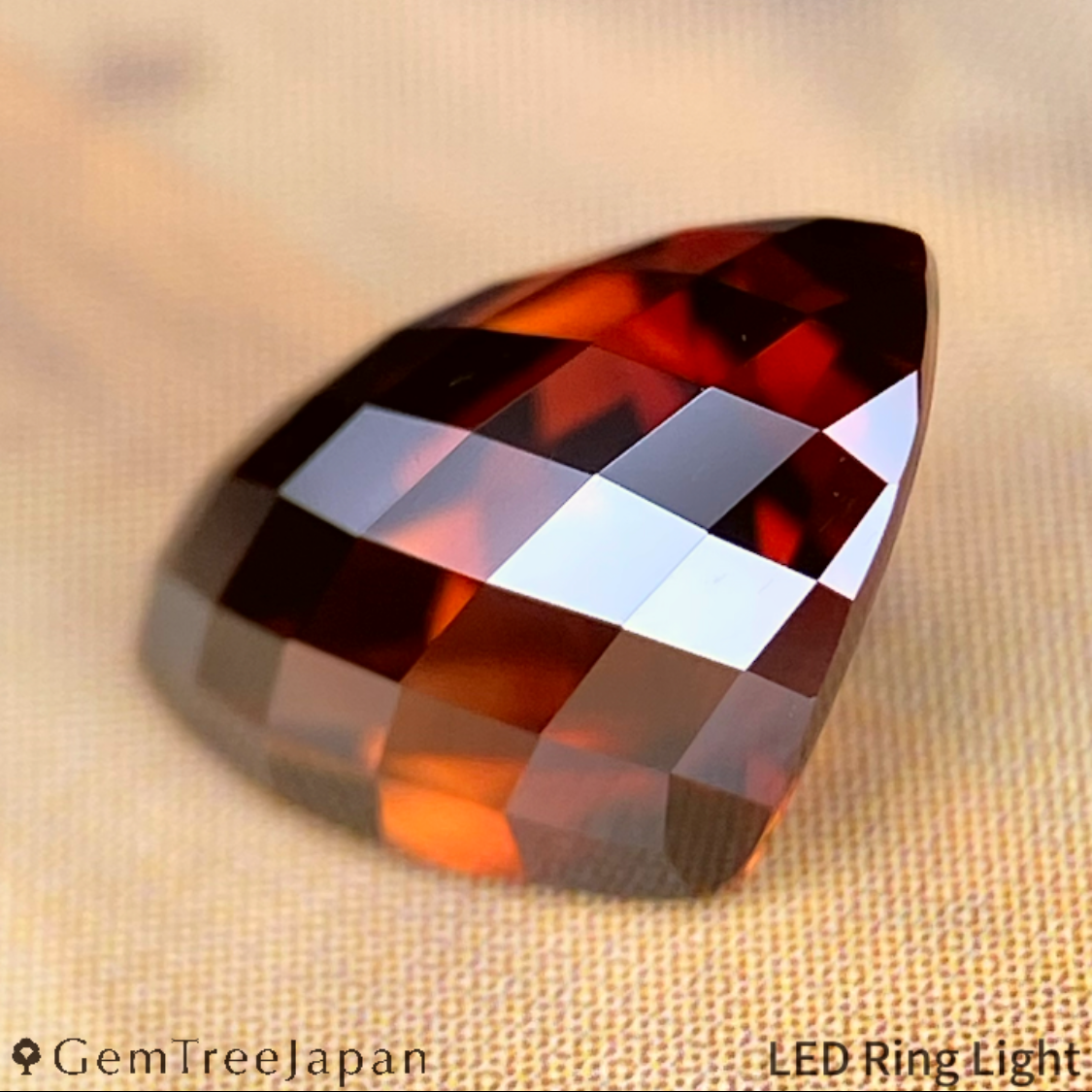 Redish Orange Zircon 1.786ct / Tanzania
