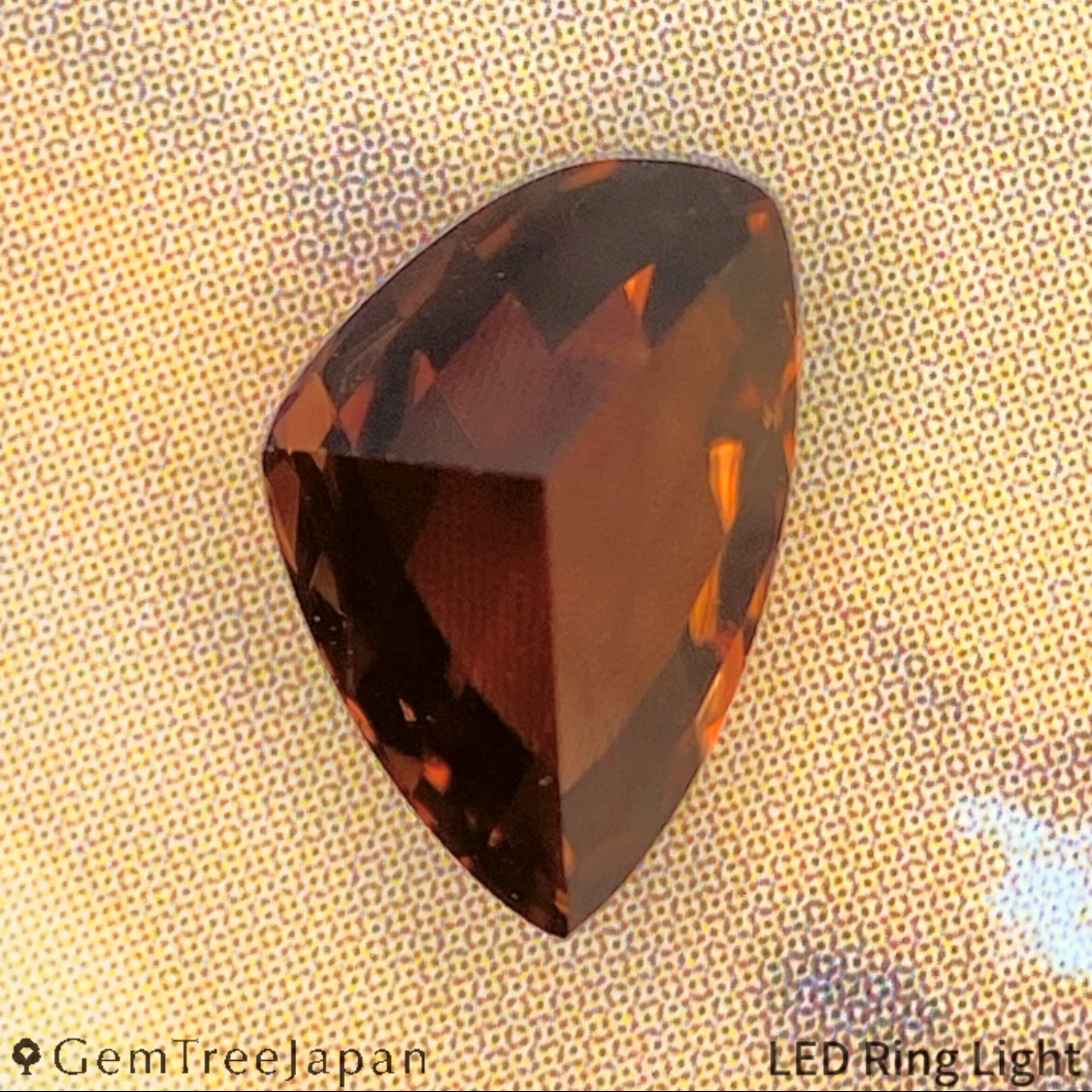 Redish Orange Zircon 1.786ct / Tanzania