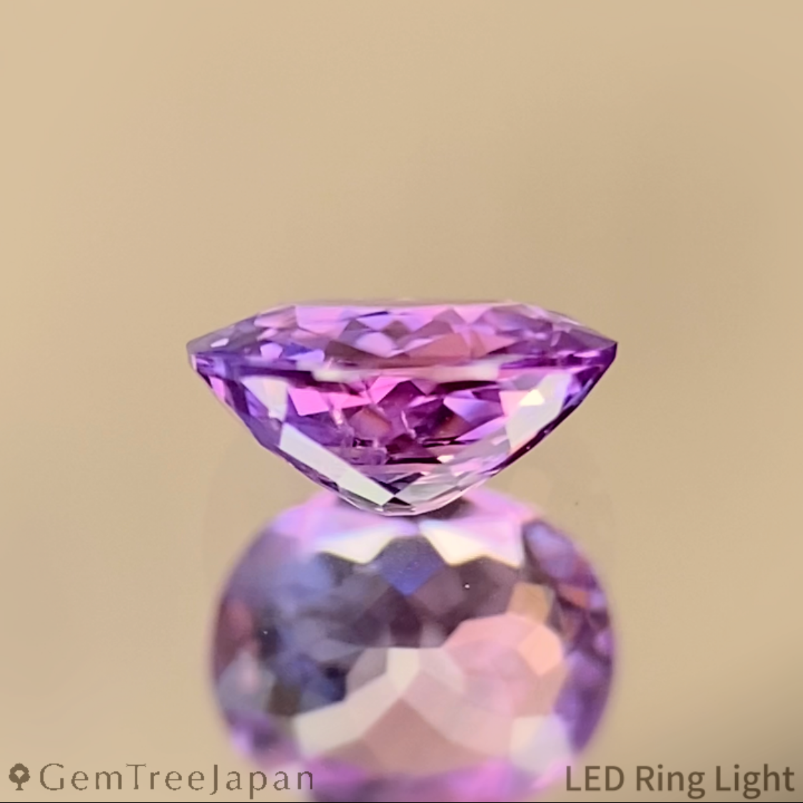 Parti-Color Sapphire 0.417ct / Sri Lanka