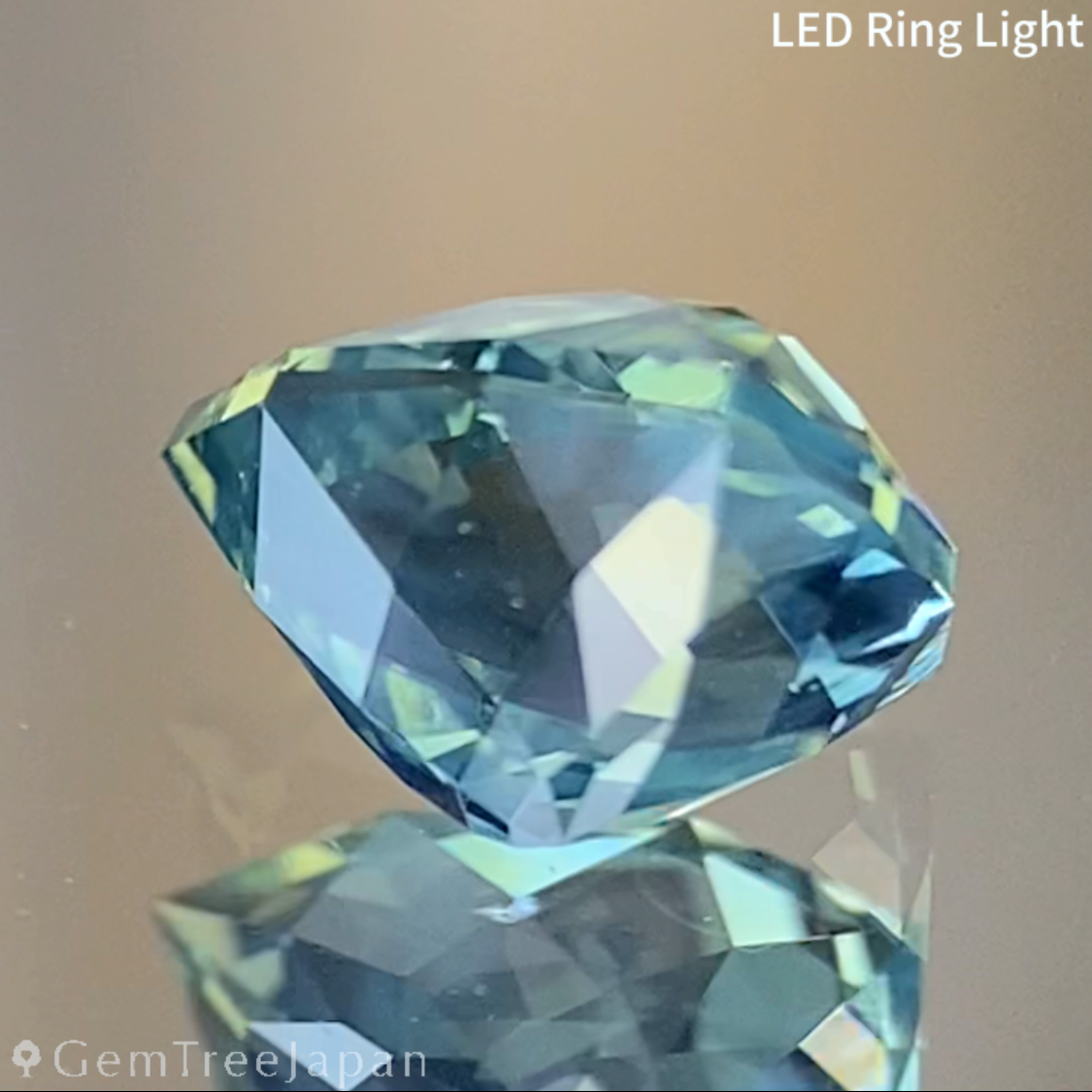 Bluish Green Sapphire 0.948ct / Nigeria