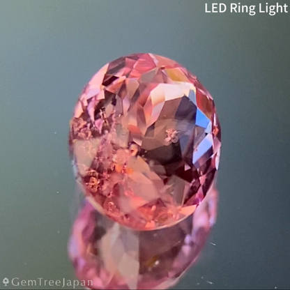 Un-Heat Padparadscha Sapphire 0.469ct / Sri Lanka