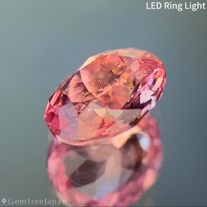 Un-Heat Padparadscha Sapphire 0.469ct / Sri Lanka