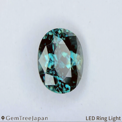 UV Tenebresent Zircon 1.256ct / Cambodia (UV Tenebrescence)