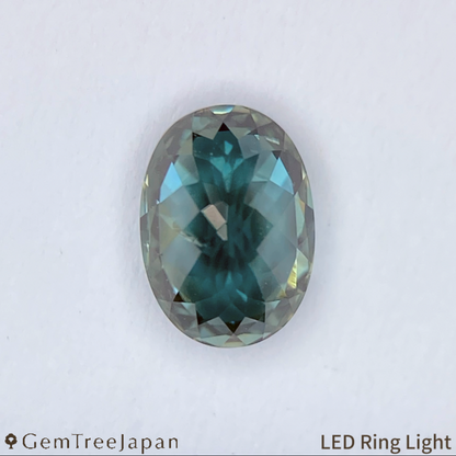 UV Tenebresent Zircon 1.256ct / Cambodia (UV Tenebrescence)