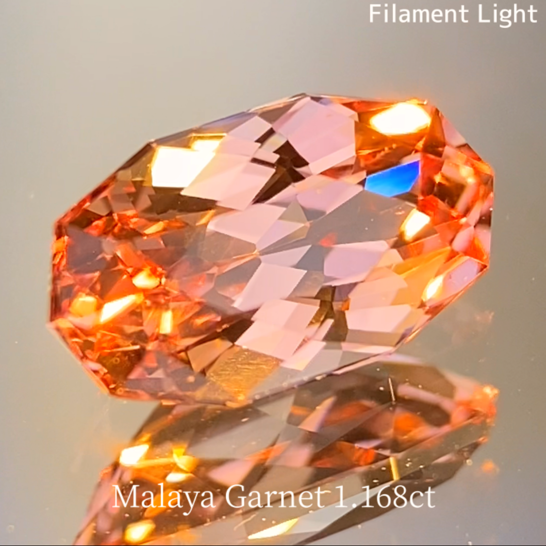 Malaya Garnet 1.168ct