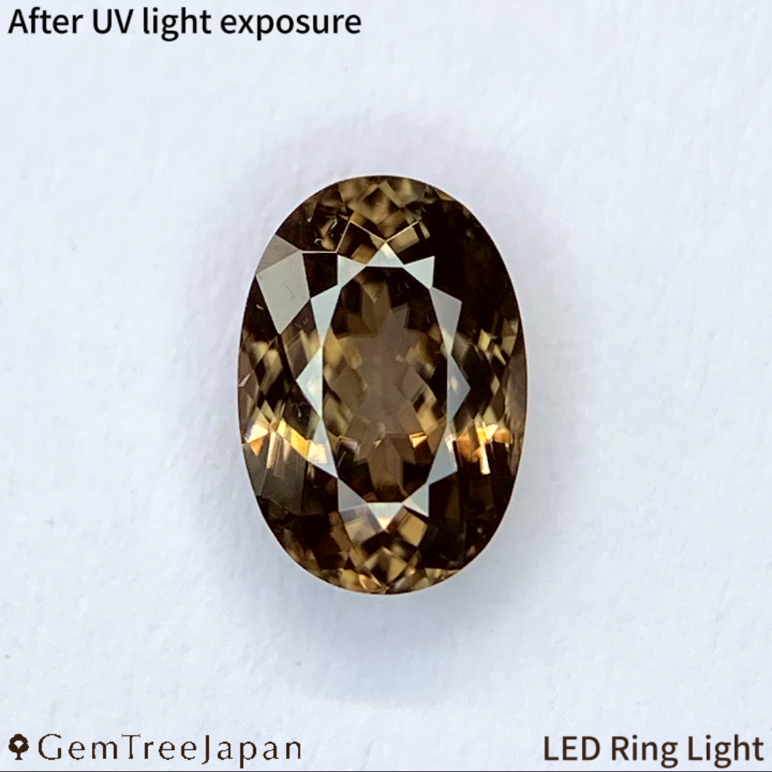 UV Tenebrescent Zircon 1.183ct / Cambodia