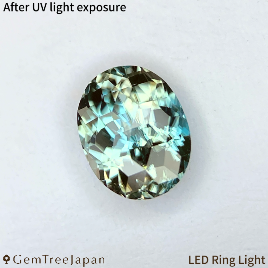 UV Tenebrescent Zircon 0.976ct / Cambodia