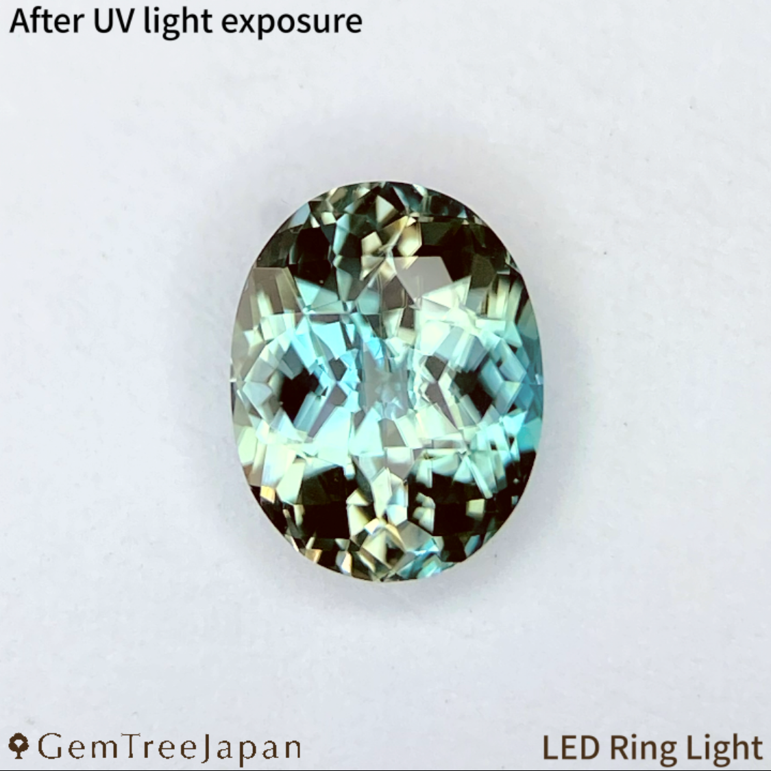UV Tenebrescent Zircon 0.976ct / Cambodia