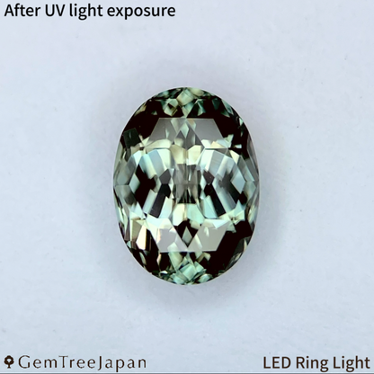 UV Tenebrescent Zircon 1.183ct / Cambodia