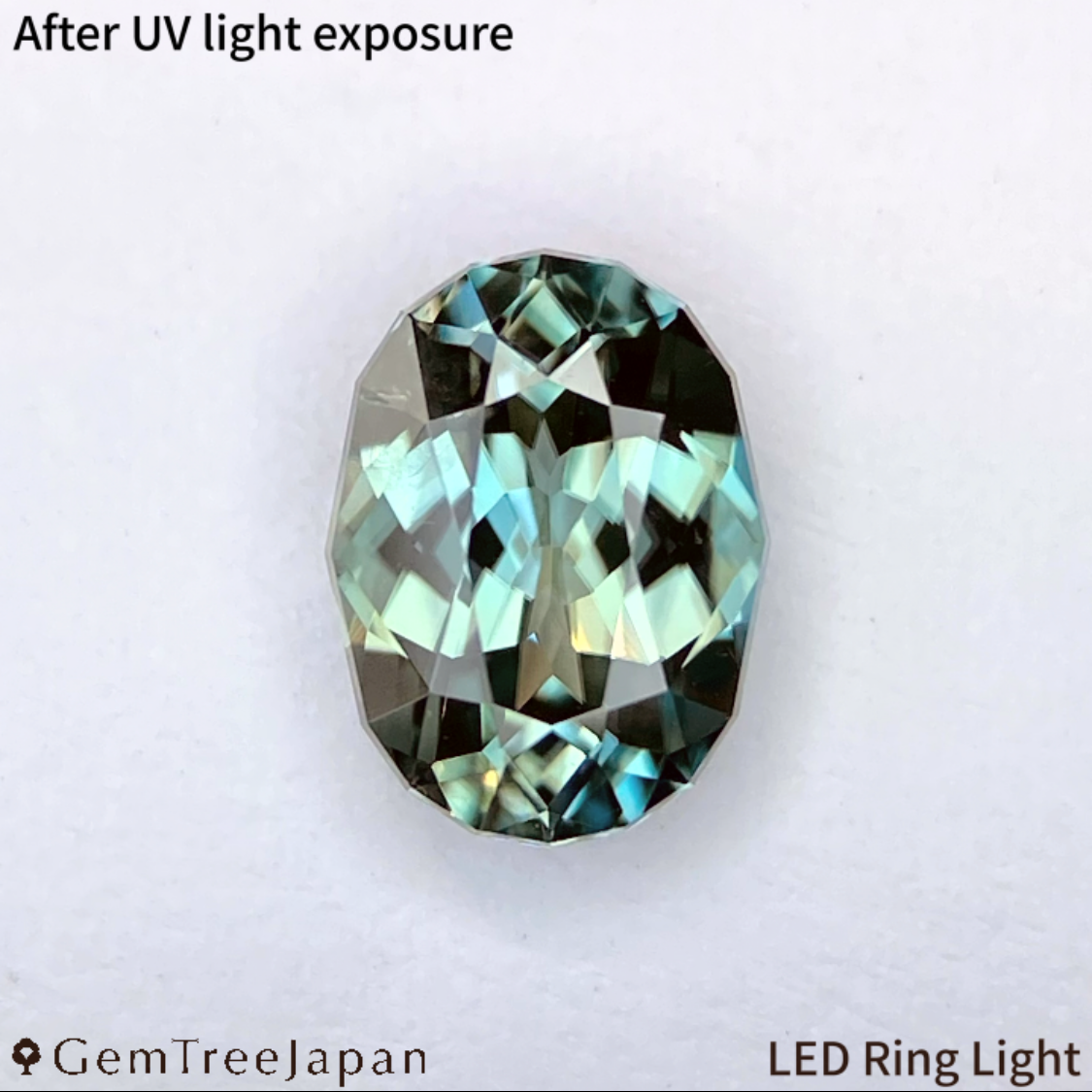UV Tenebrescent Zircon 1.183ct / Cambodia