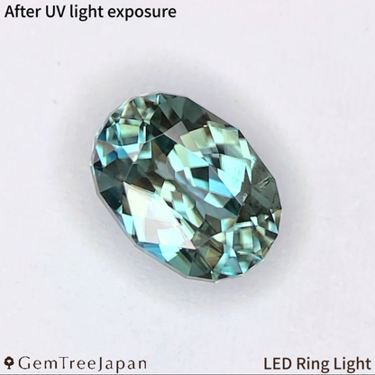 UV Tenebrescent Zircon 1.183ct / Cambodia