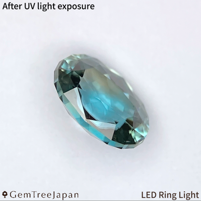 UV Tenebrescent Zircon 1.183ct / Cambodia