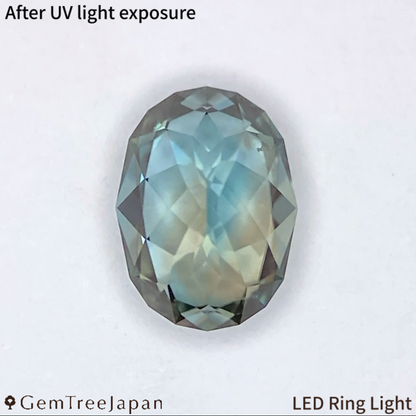 UV Tenebrescent Zircon 1.183ct / Cambodia