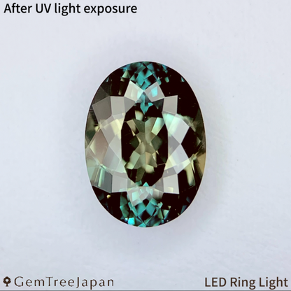 UV Tenebrescent Zircon 1.183ct / Cambodia