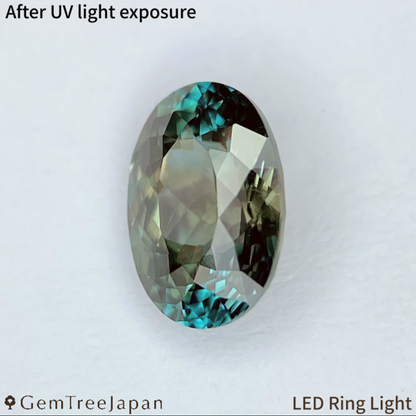UV Tenebrescent Zircon 1.183ct / Cambodia