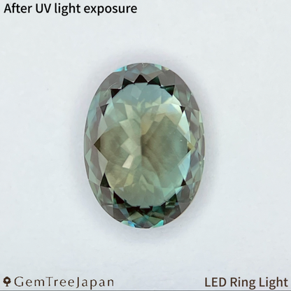UV Tenebrescent Zircon 1.183ct / Cambodia