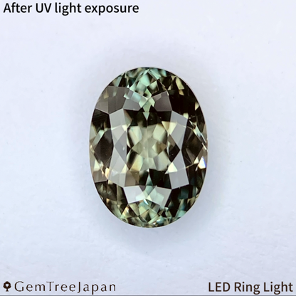 UV Tenebrescent Zircon 1.102ct / Cambodia