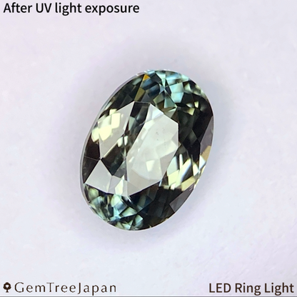 UV Tenebrescent Zircon 1.102ct / Cambodia