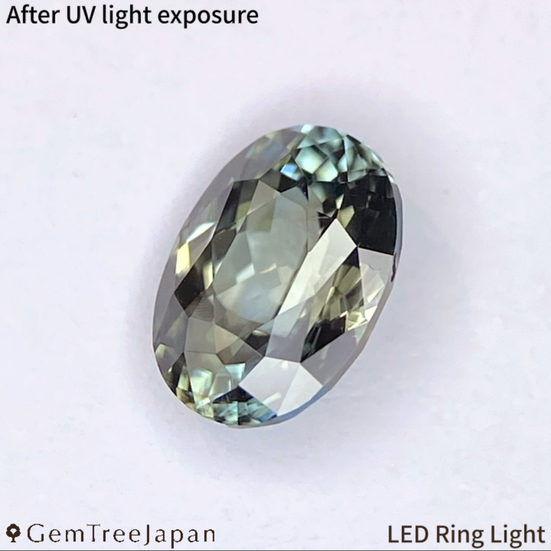UV Tenebrescent Zircon 1.102ct / Cambodia