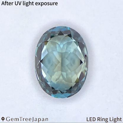 UV Tenebrescent Zircon 1.102ct / Cambodia