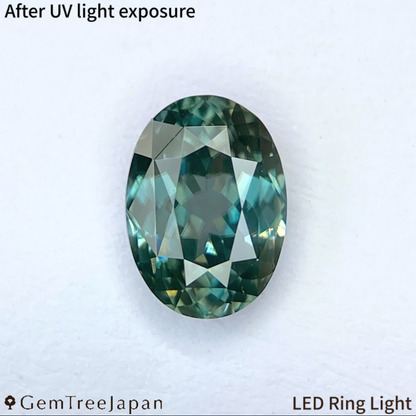 UV Tenebresent Zircon 1.168ct / Cambodia