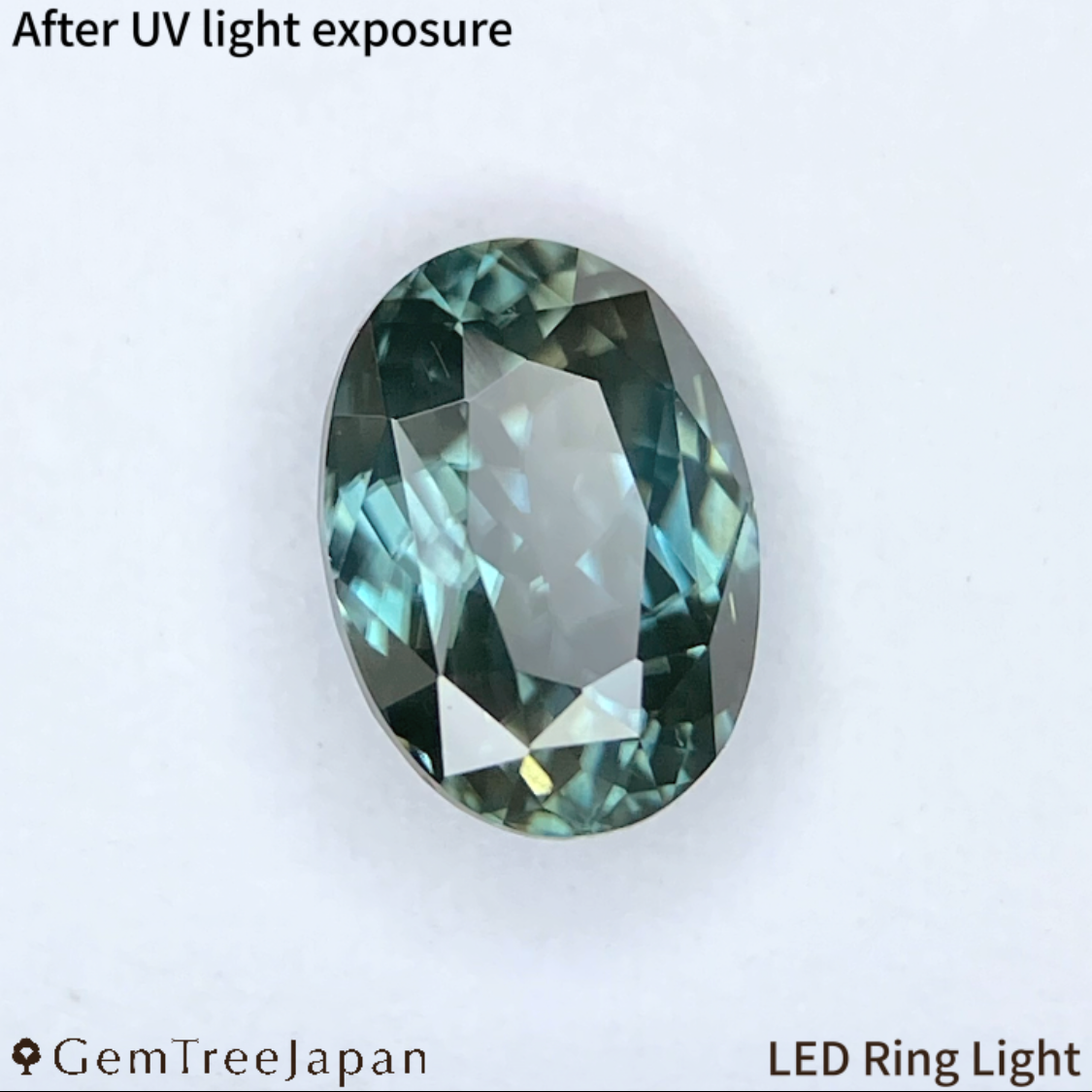 UV Tenebresent Zircon 1.168ct / Cambodia