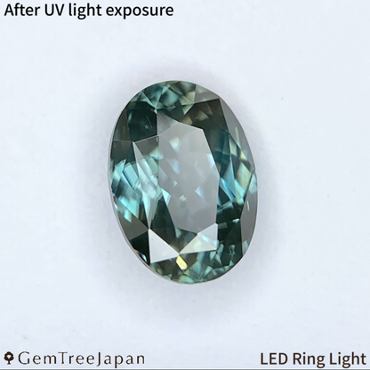 UV Tenebresent Zircon 1.168ct / Cambodia