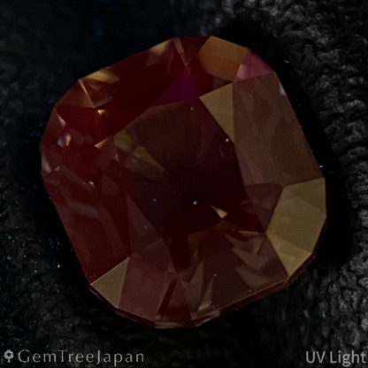 Un-Heat Color Change Sapphire 1.30ct / Tanzania