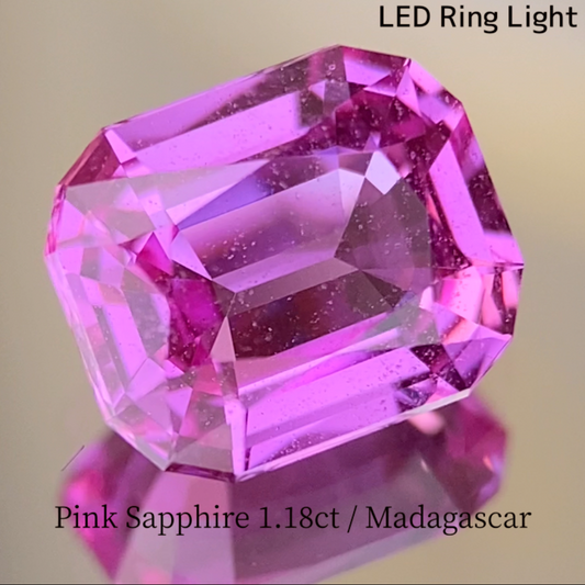 Pink Sapphire 1.18ct / Madagascar