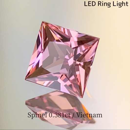 Pink Spinel 0.381ct / Vietnam