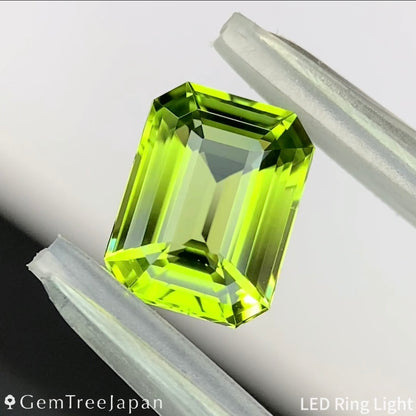 【Trial Price】"4-5 Steps" Peridot 1.395ct / U.S.A.