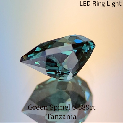 Green Spinel 0.588ct / Tanzania