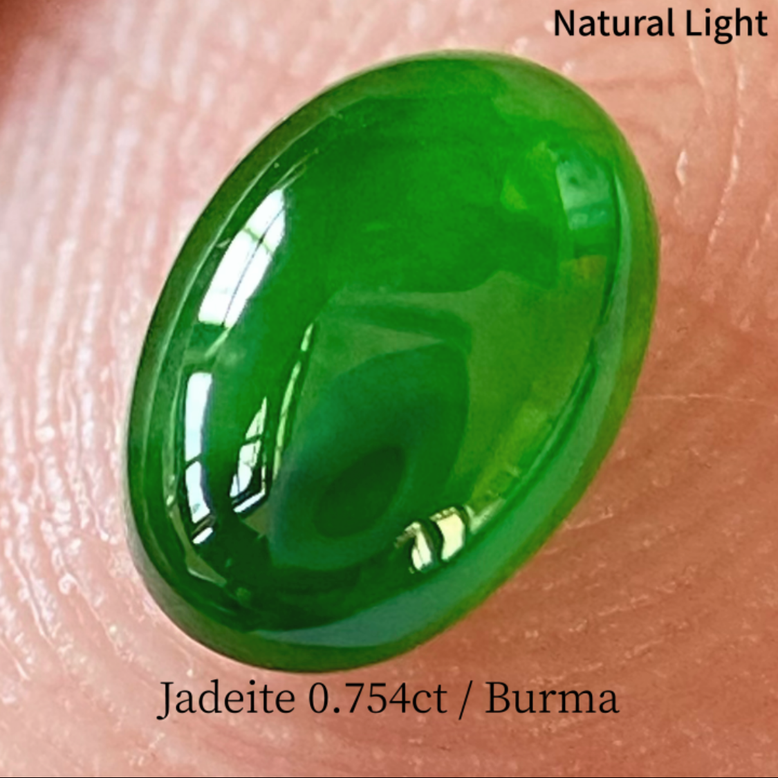 【X'mas Special Price】Jadeite 翡翠 0.754ct / Burma